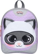 Lulupop And The Cutiepies Magical Fur Raccoon Kinderrugzak - 7,7 l - Paars - Raccoon