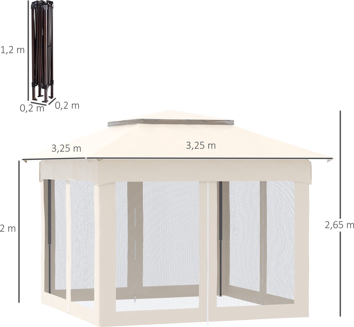 outsunny-paviljoen-met-zijwanden-partytent-tuintent-popup-3-25-x-3-25-m