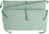 Baby's Only Bedbumper - Bedomrander - Bedomranding baby Fresh ECO - Stonegreen - 180x40 cm - 100% ecologisch katoen