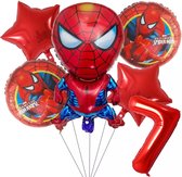 Spiderman ballon set - 73x43cm - Folie Ballon - Superhelden - Themafeest - 7 jaar - Verjaardag - Ballonnen - Versiering - Helium ballon