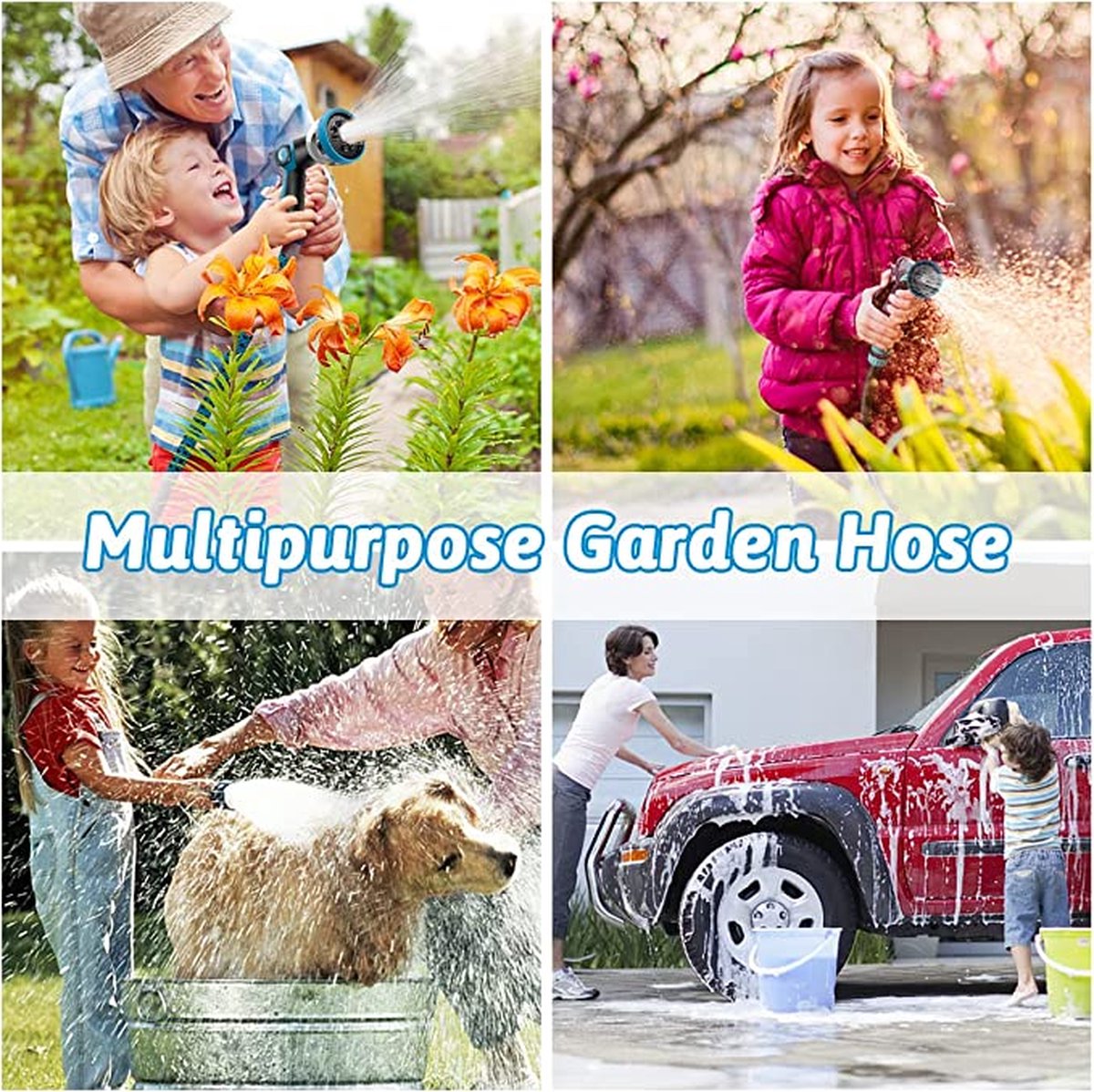 Flexibele tuinslang, garden hose, water hose, premium tuinslang in professionele kwaliteit 30m – foto 5