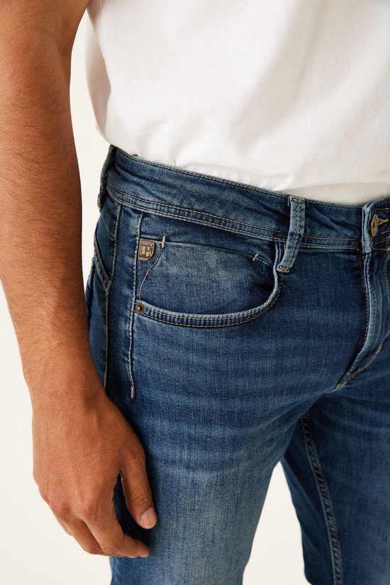 GARCIA Rocko Heren Slim Fit Jeans Blauw - Maat W32 X L38