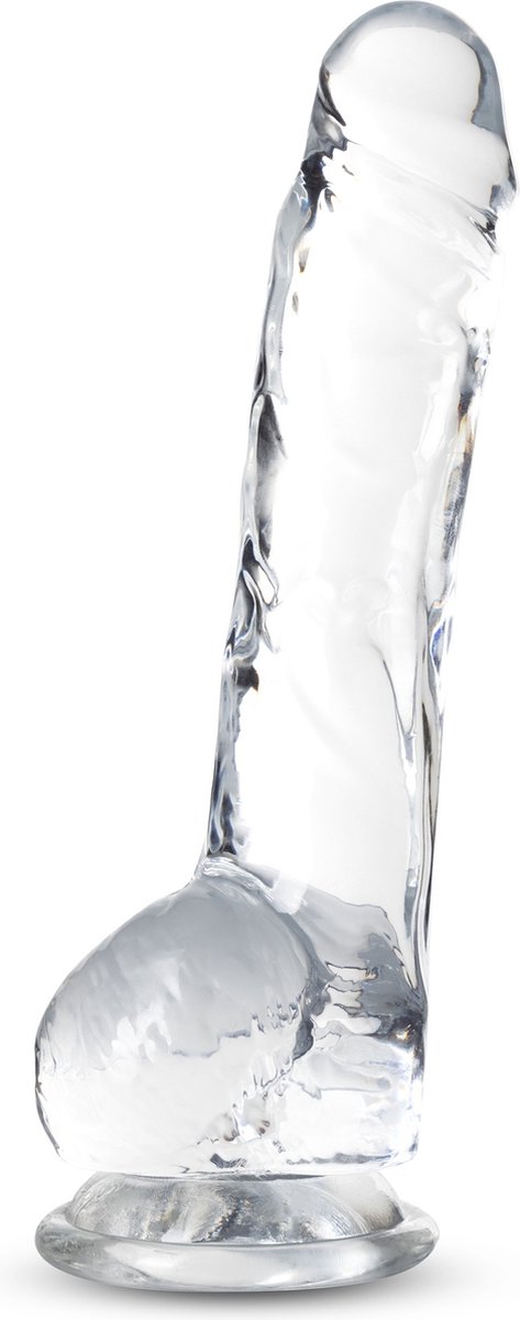 Goedkoopste Blush Dildo Love Toy Naturally Yours 8 Crystalline Dildo Diamond Transparant