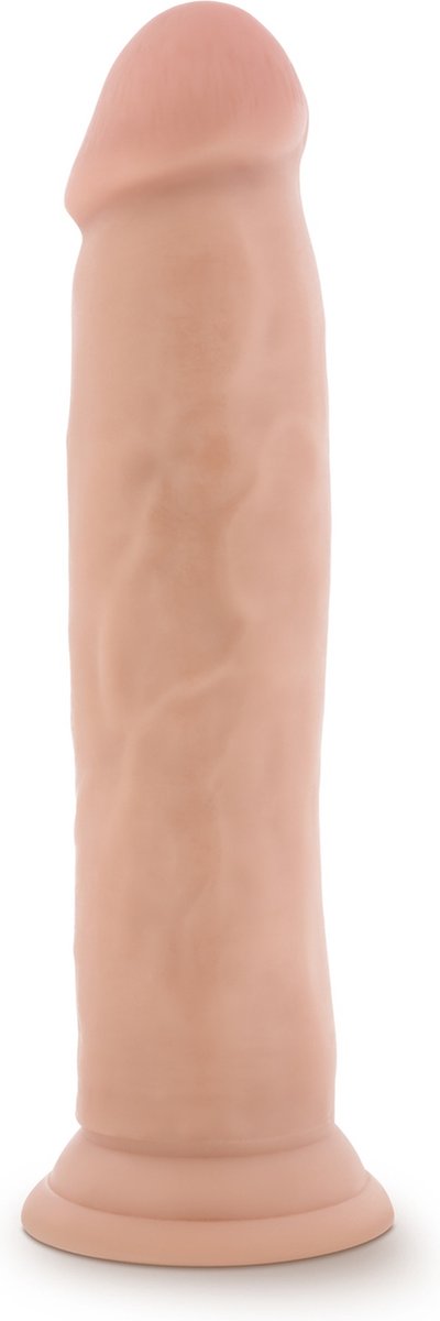 Blush Dildo Love Toy Dr. Skin Silicone Dr. Henry 9 Inch Dildo With Suction Cup Vanilla beige
