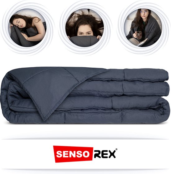 Senso-rex Gewichtsdecke Schwere Decke Bettdecke für Erwachsene -  Therapiedecke für... | bol.com
