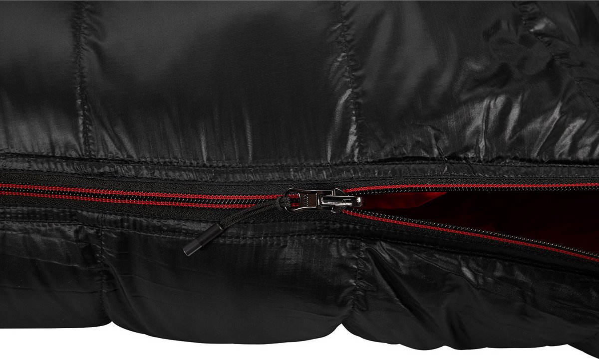 Nordisk Vib 250 Sac de couchage Noir Long - Fermeture gauche