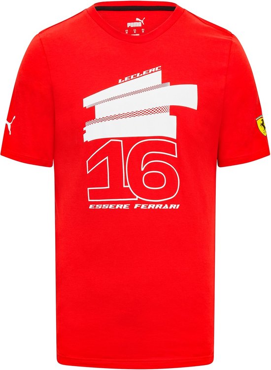 Scuderia Ferrari Fanwear Mens Driver Tee red
