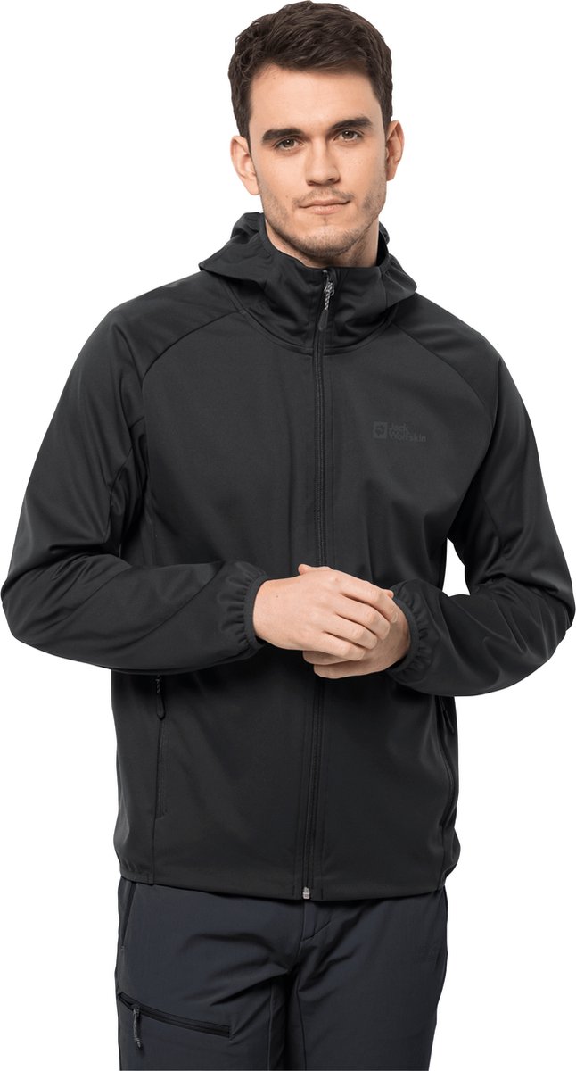 Jack Wolfskin Feldberg Hoody Men Zwart