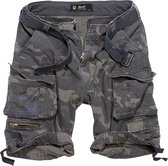 Brandit Vintage Gladiator Korte Broek Heren - Zwart Camo - S