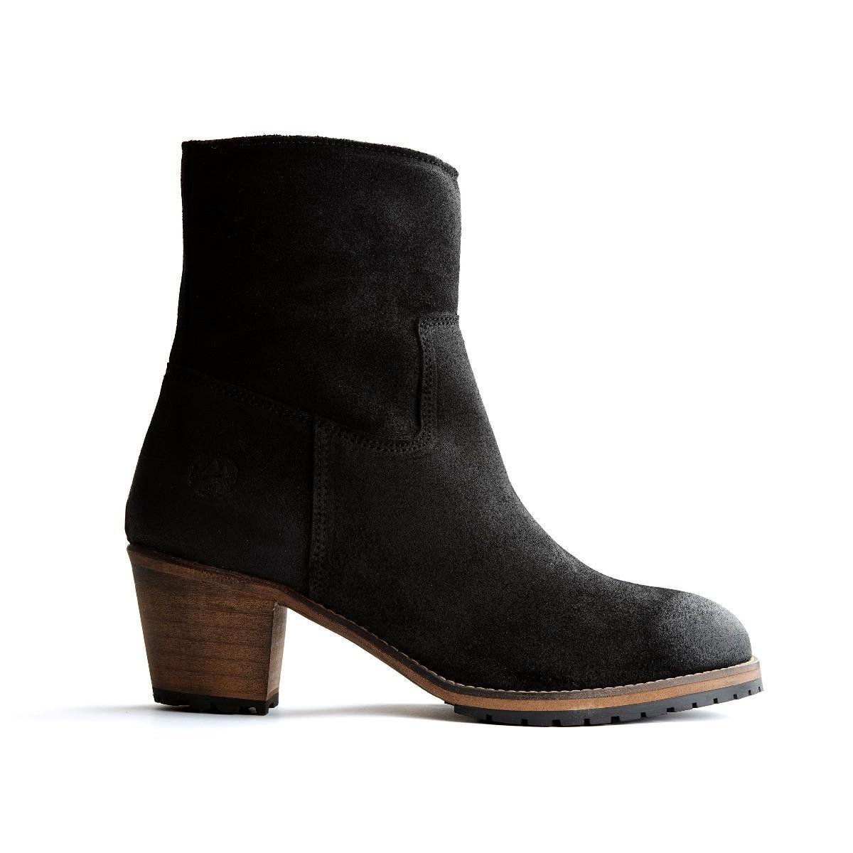 Winter/Herfst Chelsea Boots Echte Leren Schoenen voor Dames Retro Uitgesneden Laarzen Ronde Neus Enkellaarsjes Britse Stijl Dames Schoenen kopen vanaf een prijs van 15