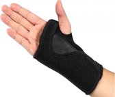 Polsbrace rechts Carpale, Carpaal Tunnel Syndroom, CTS Pols Brace, Polsbandage, Polsstabilisator+spalk voor extra ondersteuning, ook bij artritis, artrose, reuma en tendinitis, verstelbaar, u