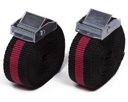 Benson Spanbanden - Sjorband - Zwart - 2 delig - 2.5 meter - Bindriemen