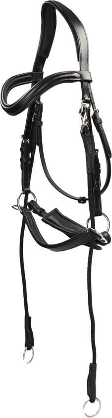LEMIEUX HOBBY HORSE SHING HOOFDSTEL Zwart | De Kroo Ruitersport