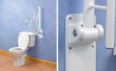 Opklapbare toiletbeugel- greep 5 cm, 69 cm lengte