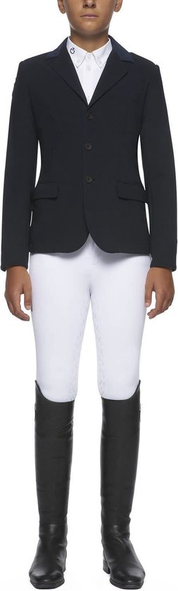 Cavalleria Toscana Veste d'Équitation de Compétition Garçons 164 Marine