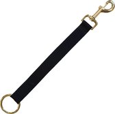 Kentucky Nylon Holder Haak & Ring - Black - Maat 25cm