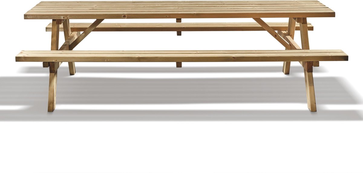 Mobistoxx Picknicktafel FLORENCE 8-10 personen noorse den/spar - picknickbank - tuintafel