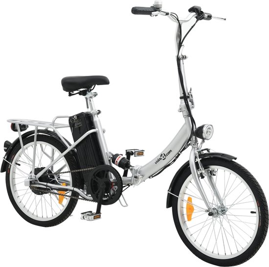 Elektrische fiets opvouwbaar met lithium-ion batterij aluminiumlegering |  bol.com