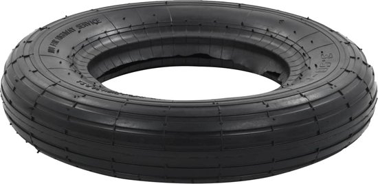 vidaXL - Kruiwagenband - 3.50-8 - 4PR - rubber van VidaXL — afbeelding 5