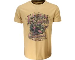 Creedence Clearwater Revival Born on the Bayou T-Shirt - Officiële Merchandise - L