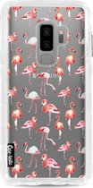Samsung Galaxy S9 Plus hoesje Flamingo Party Casetastic Hard Cover case