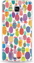 Casetastic Samsung Galaxy A5 (2016) Hoesje - Softcover Hoesje met Design - Happy Pineapples Print
