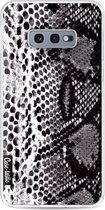 Casetastic Samsung Galaxy S10e Hoesje - Softcover Hoesje met Design - Snake Print