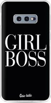 Casetastic Samsung Galaxy S10e Hoesje - Softcover Hoesje met Design - Girl Boss Print