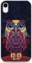 Casetastic Apple iPhone XR Hoesje - Softcover Hoesje met Design - Owl 2 Print