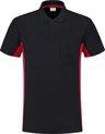 Tricorp Poloshirt Bi-Color - Workwear - 202002 - Navy-Rood - maat M