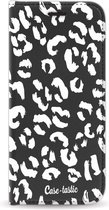 Casetastic Wallet Case Black Samsung Galaxy S8 - Leopard Print White