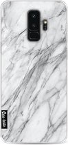 Casetastic Samsung Galaxy S9 Plus Hoesje - Softcover Hoesje met Design - Marble Contrast Print