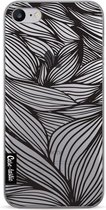Casetastic Softcover Apple iPhone 7 / 8 - Wavy Outlines Black