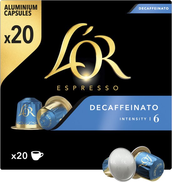 L'Or Expresso Capsules Décaffeinato N°6 x10 52g