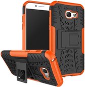 Stevig Samsung Galaxy A5 2017 Backcover Hoesje Oranje