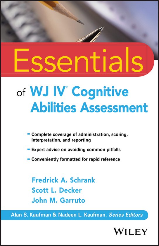 Essentials WJ IV Cognitive Assessment - cover