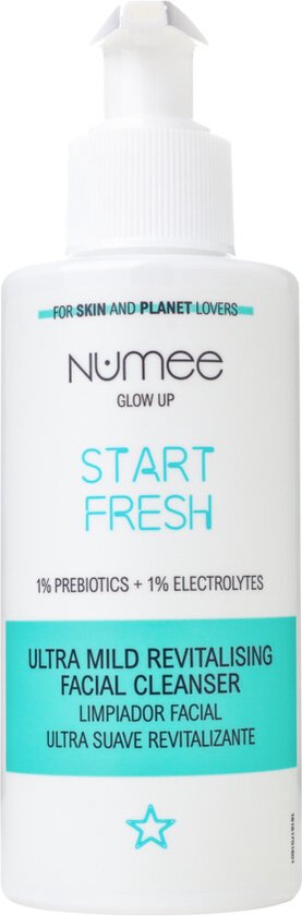 3x Numee Start Fresh Ultra Mild Revitalising Gezichtsreiniger 150 ml