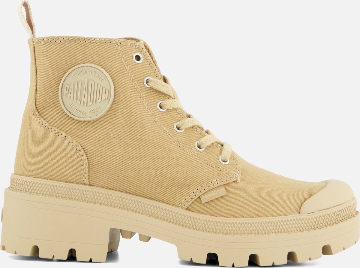 Palladium Pallabase Veterboots Canvas Dames Bruin