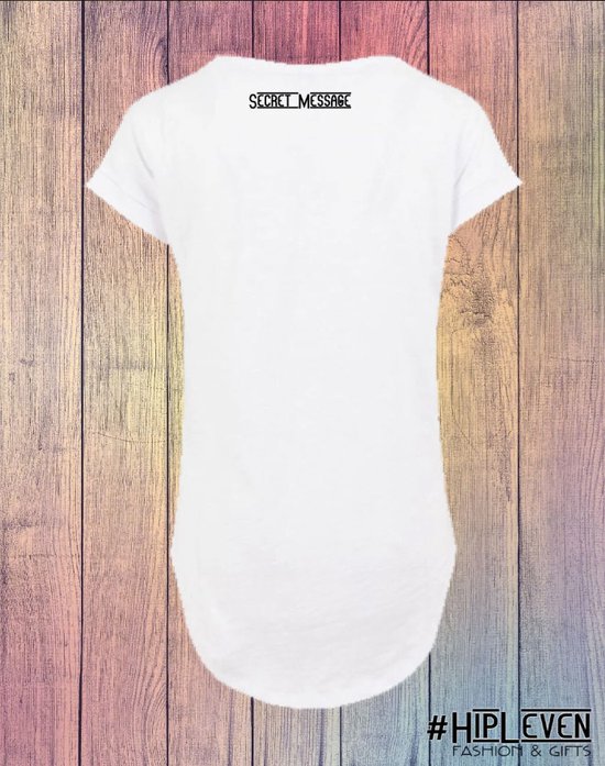 Chemise avec imprimé Be Yourself | blanc / L (40)