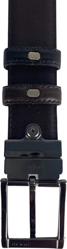 Arrigo Luxe Arrigo Belts Ceinture de pantalon pour homme Multi 120 cm