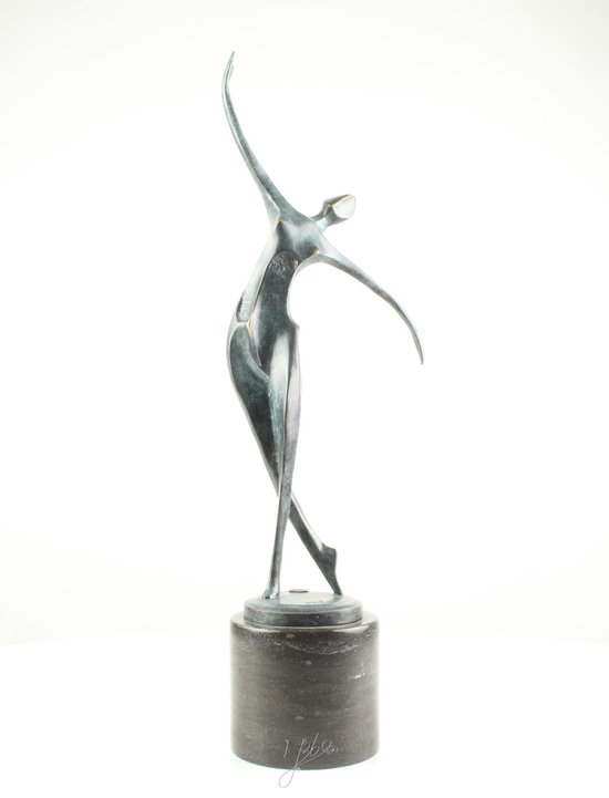 Dansende Man - Moderne kunst - Bronzen sculptuur - Woondecoratie - Beelden