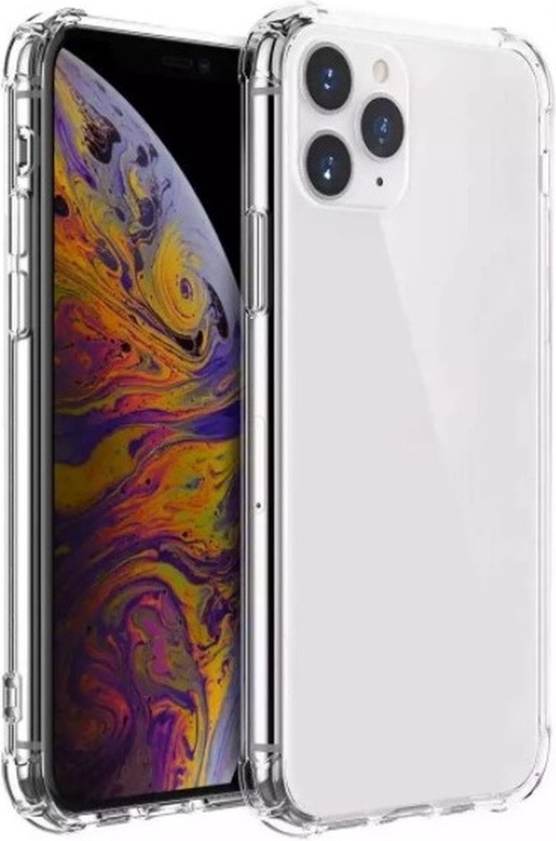 Cityhoesje – Anti Shock – iphone 12 Pro Max – Backcover Transparant