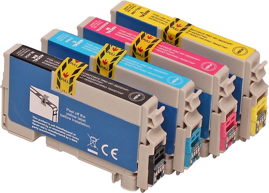 Epson 35XL multipack 4 cartridges (huismerk)