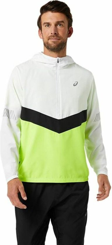 Men's Sports Jacket Asics Lite-Show White