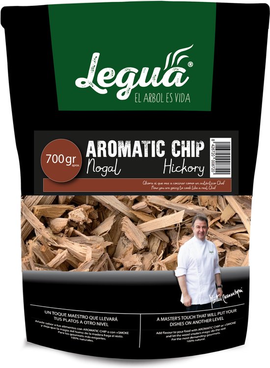 Rooksnippers Hickory zak 700gram – duurzaam geproduceerd