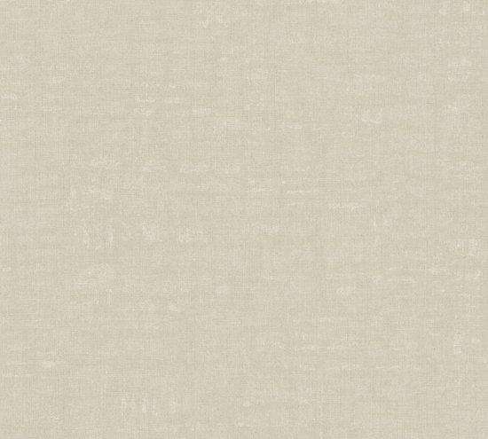 LINNENLOOK BEHANG | Uni - taupe beige - A.S. Création Nara