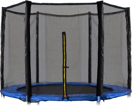 Trampoline net 305 cm - buitenrand - 6 palen - 10Ft - veiligheidsnet