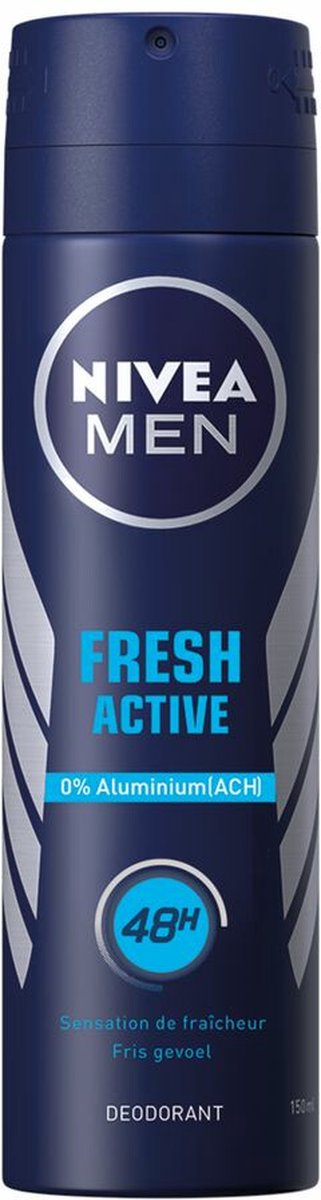 Goedkoopste NIVEA Men Deodorant Spray Fresh Active - 150 ml