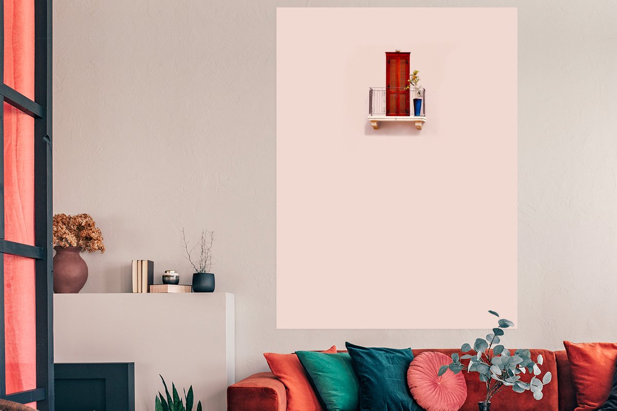 Deur - Rood - Pastel - Architectuur