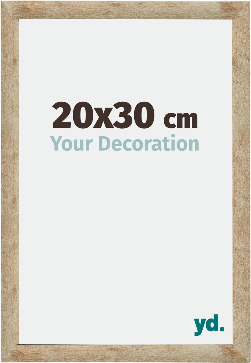 yd. Your Decoration - Fotolijst 20x30 cm - MDF - Goud - Catania